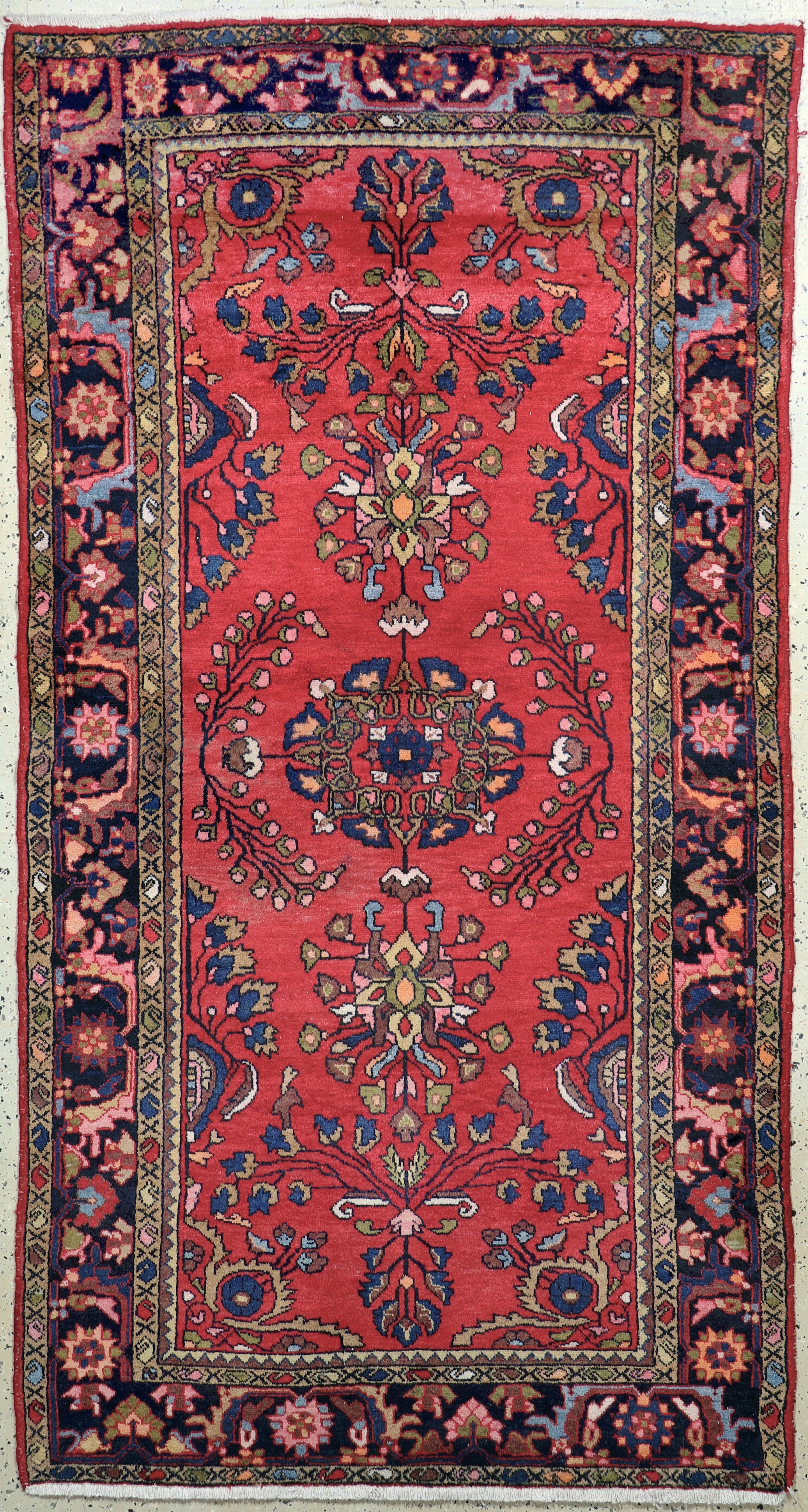 Image 27058155 - Lilian, Persien, Mitte 20.Jhd, Wolle auf Baumwolle, ca. 259 x 137 cm, EHZ: 2 ...