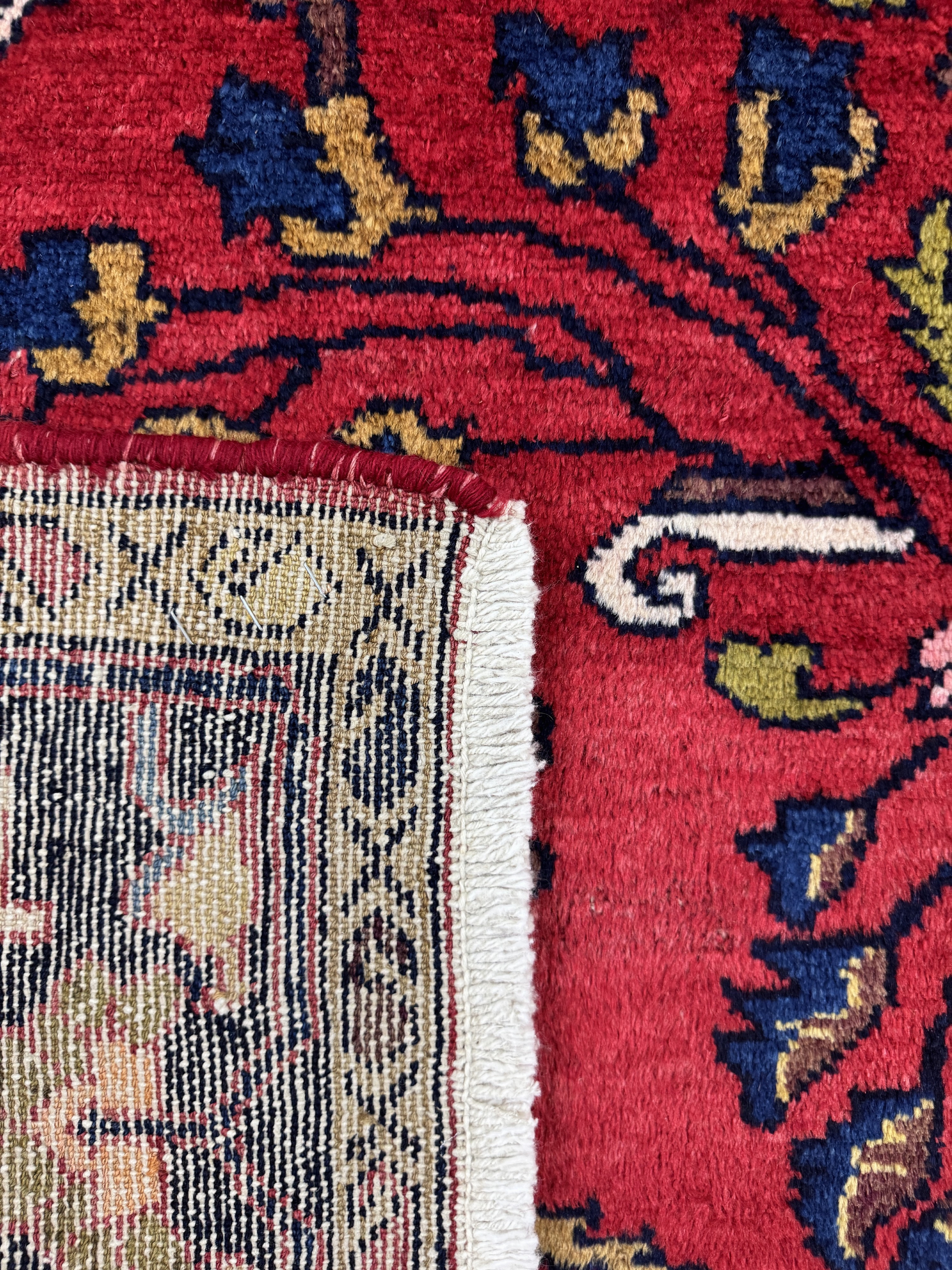 Detail e: Lilian, Persien, Mitte 20.Jhd, Wolle auf Baumwolle, ca. 259 x 137 cm, EHZ: 2