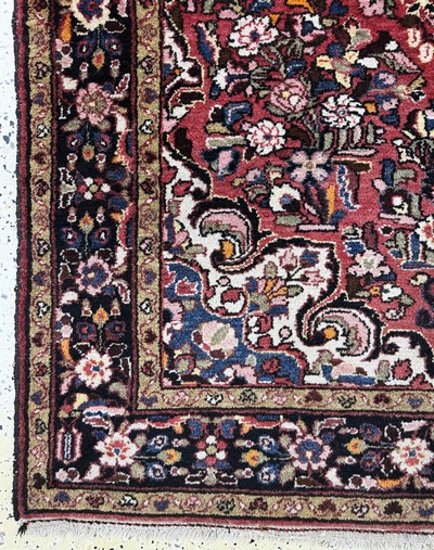 27058156c - Borchalou, Persien, Mitte 20.Jhd, Wolle aufBaumwolle, ca. 224 x 145 cm, EHZ: 2 ...