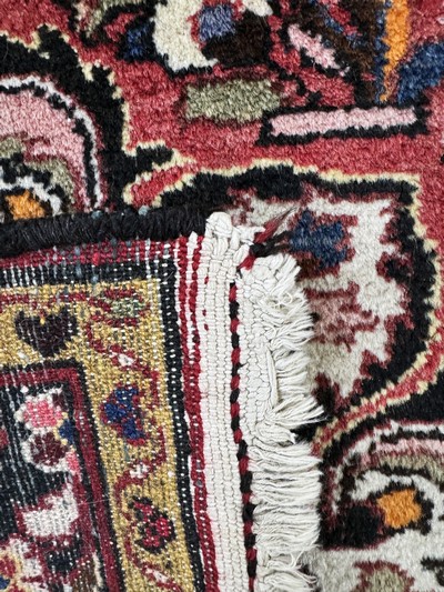 27058156f - Borchalou, Persien, Mitte 20.Jhd, Wolle aufBaumwolle, ca. 224 x 145 cm, EHZ: 2 ...