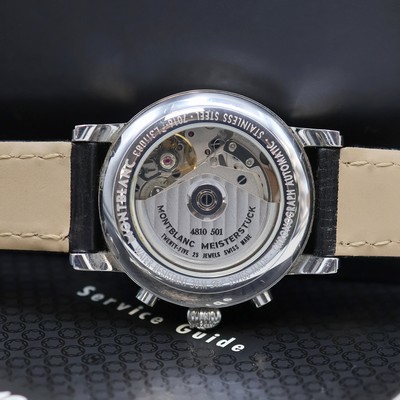 27058169g - MONTBLANC Star Meisterstück Herrenchronograph Referenz 7016, Schweiz verk. lt. beil. ...