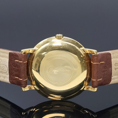 27059063c - ETERNA MATIC Centenaire Herrenarmbanduhr in GG 585/000, Schweiz um 1960, Automatik, 2- ...