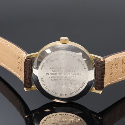 27059067c - GUB seltene Chronometer-Herrenarmbanduhr, DDR um 1970, Handaufzug, verg. Geh., ...
