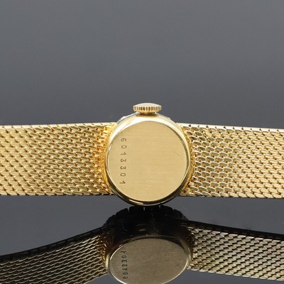 27059079e - ETERNA Diamant-besetzte Damenarmbanduhr in GG 750/000 Referenz 706LSEN, Schweiz um 1960, ...