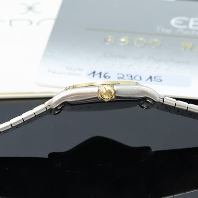 27059089c - EBEL Damenarmbanduhr in Stahl/Gold Referenz 166901, Schweiz um 1995, quartz, Monocoque- ...