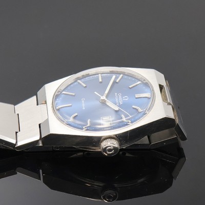 27059090c - OMEGA Geneve Herrenarmbanduhr in Stahl Referenz 166099, Schweiz um 1972, Automatik, ...