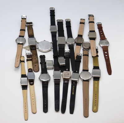27059097c - 20 Armbanduhren in verschiedenen Gehäusen, Schweiz/Deutschland um 1920-1945, ...
