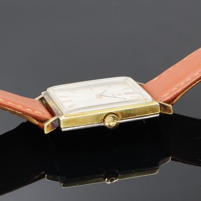 27059117b - OMEGA quadratische Armbanduhr im vergoldeten Gehäuse Referenz 111.024, Schweiz um 1967, ...