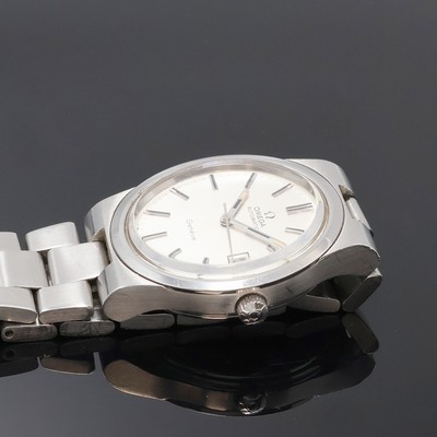 27059121c - OMEGA Geneve gents wristwatch in steel reference 166.0173, Switzerland around 1975, self ...