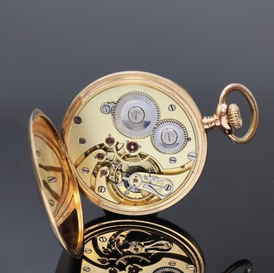 27059132e - Carl Breitschwerdt, Frankfurt a.M. offene Herrentaschenuhr in GG 585/000, Schweiz um ...