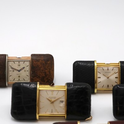 27059148c - 5 MOVADO ERMETO und 1 Pontifa Schiebeuhr, Schweiz um 1930 - 1960, 1 x Handaufzug, 5 x ...