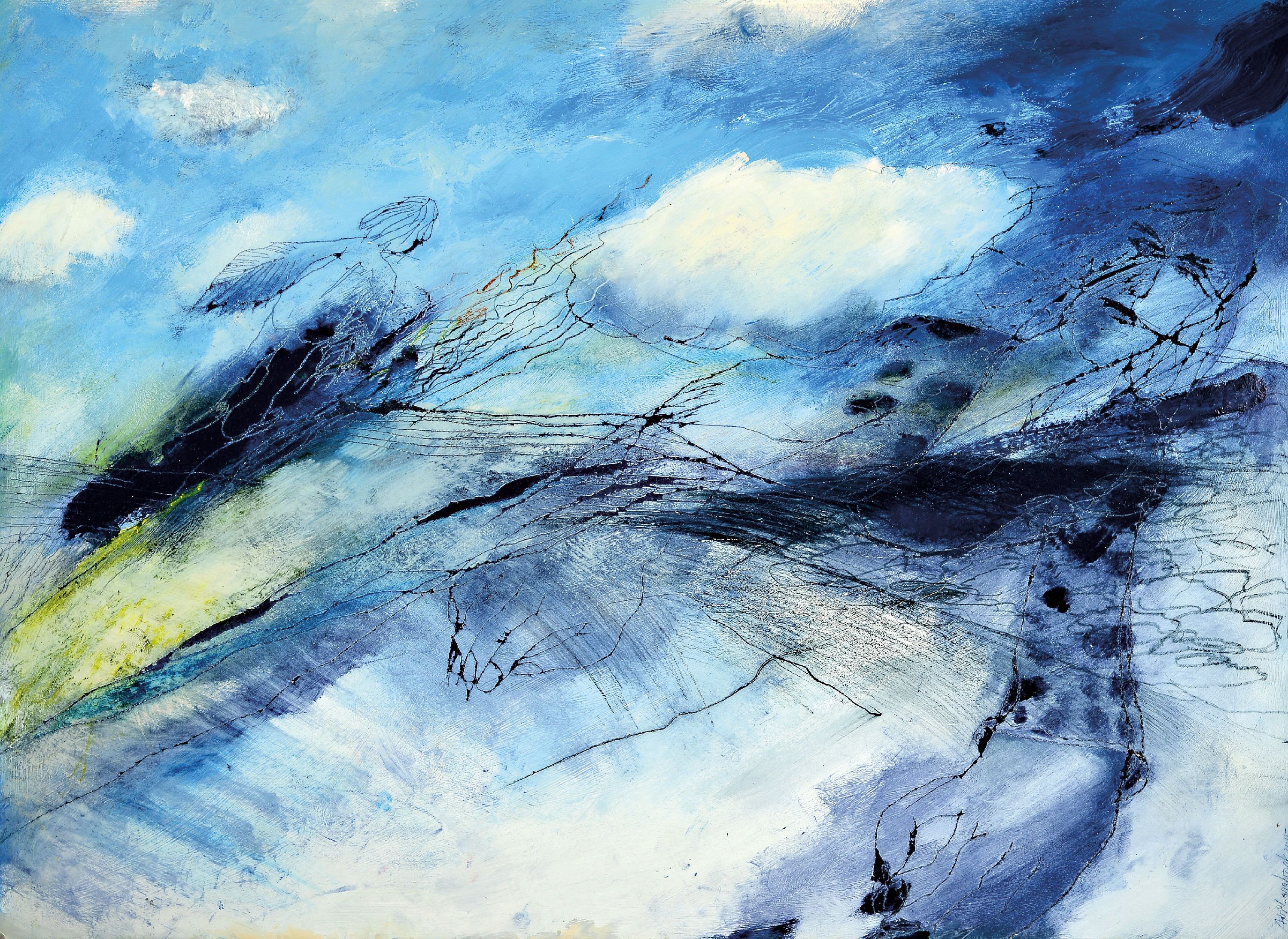 Image 27059212 - Adri Langbroek, geb. 1946, zeitgenössischer niederländischer Künstler, ...