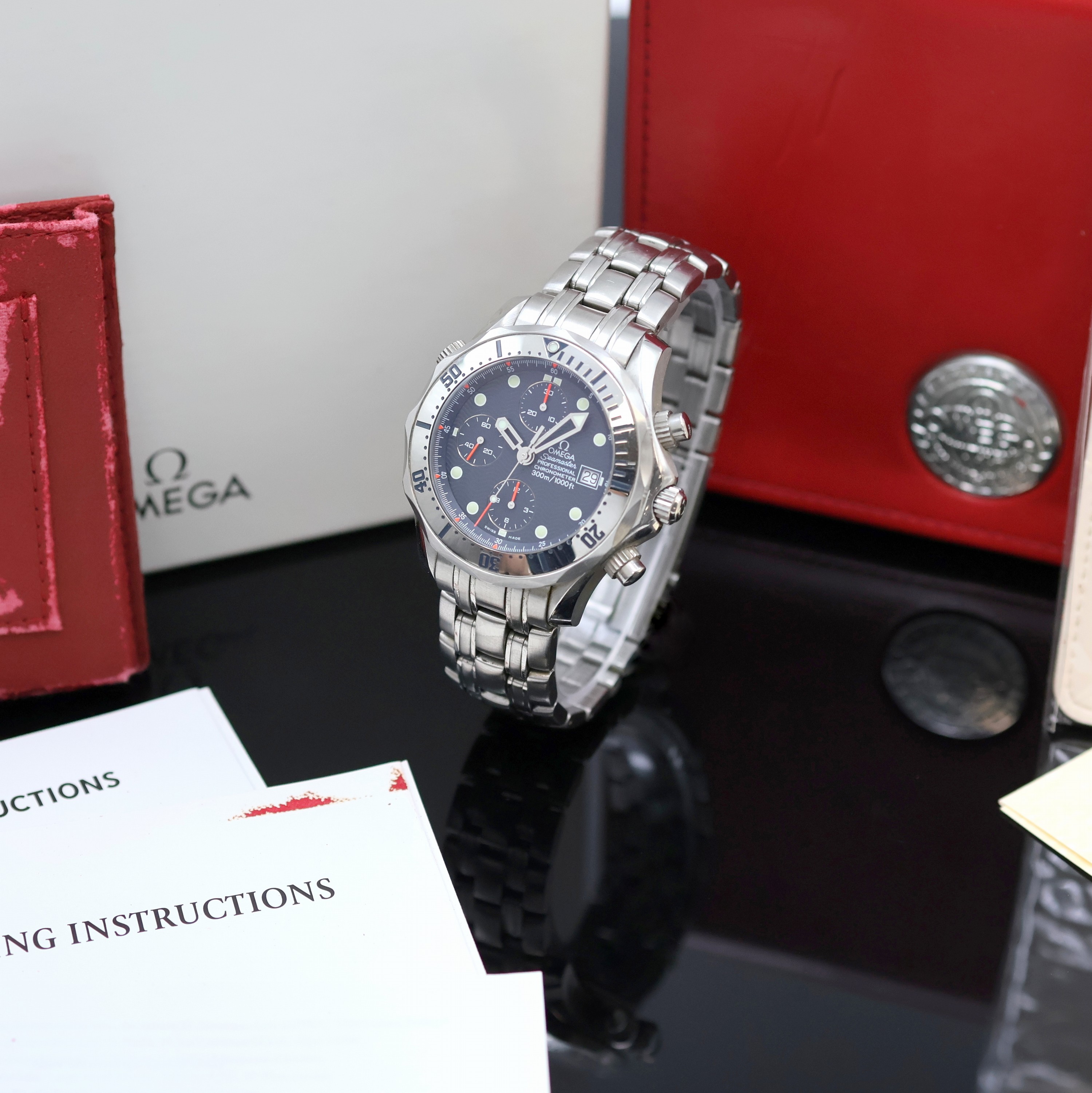 Image 27059218 - OMEGA Seamaster Professional Chronometer Armbandchronograph in Stahl Referenz 25988000, ...