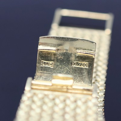 27059213f - CHOPARD Armbanduhr in GG 750/000, Schweiz um 1975, Automatik, orig. Goldband, Boden ...