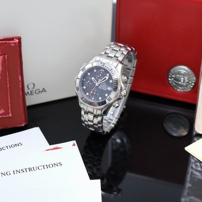 Image OMEGA Seamaster Professional Chronometer Armbandchronograph in Stahl Referenz 25988000, ...