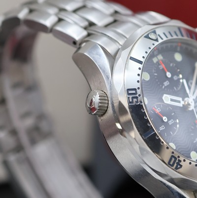 27059218d - OMEGA Seamaster Professional Chronometer Armbandchronograph in Stahl Referenz 25988000, ...