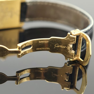 27059571e - CARTIER Tank Vermeil Damenarmbanduhr Referenz 1613, Schweiz um 1995, quarz, verg. 925er ...
