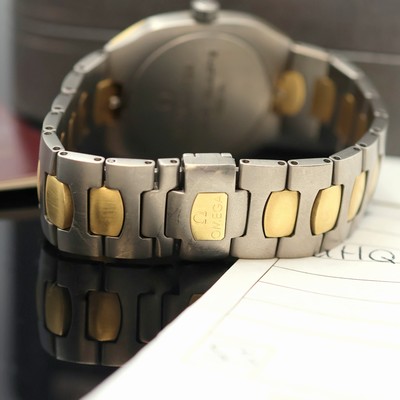 27059601d - OMEGA Seamaster Polaris Armbanduhr in Titan Referenz 196.0291/396.0981, Schweiz um 1990, ...