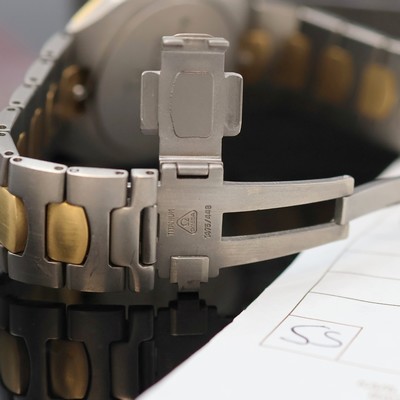 27059601e - OMEGA Seamaster Polaris Armbanduhr in Titan Referenz 196.0291/396.0981, Schweiz um 1990, ...