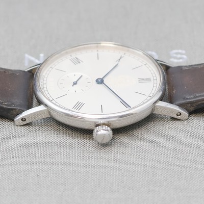 27059777d - NOMOS Ludwig Siemens Armbanduhr in Stahl, Deutschland verk. lt. beil. Pap. 09/2012, ...