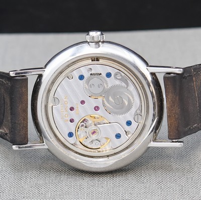 27059777f - NOMOS Ludwig Siemens Armbanduhr in Stahl, Deutschland verk. lt. beil. Pap. 09/2012, ...