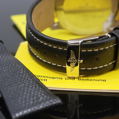 27059799d - BREITLING Navitimer Cosmonaute seltener Schaltradchronograph Referenz 809, Schweiz verk. ...