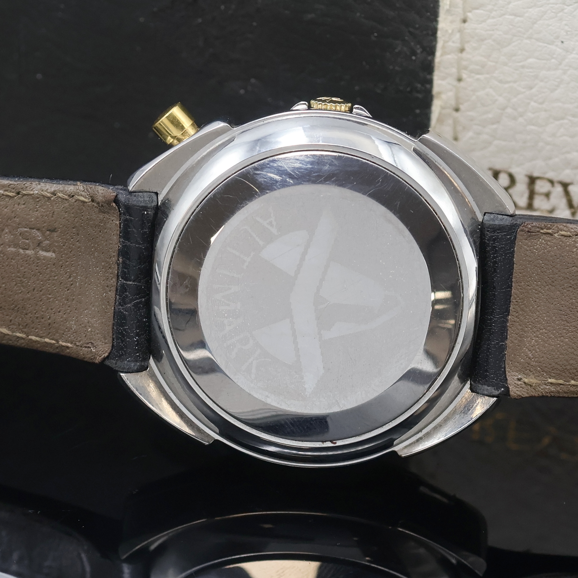 Detail f: REVUE THOMMEN Herrenarmbanduhr Altimark Referenz 581102, quarz, Multifunktion z.B. Bergsport, aufklappbares Doppelgehäuse, im Unterteil ...