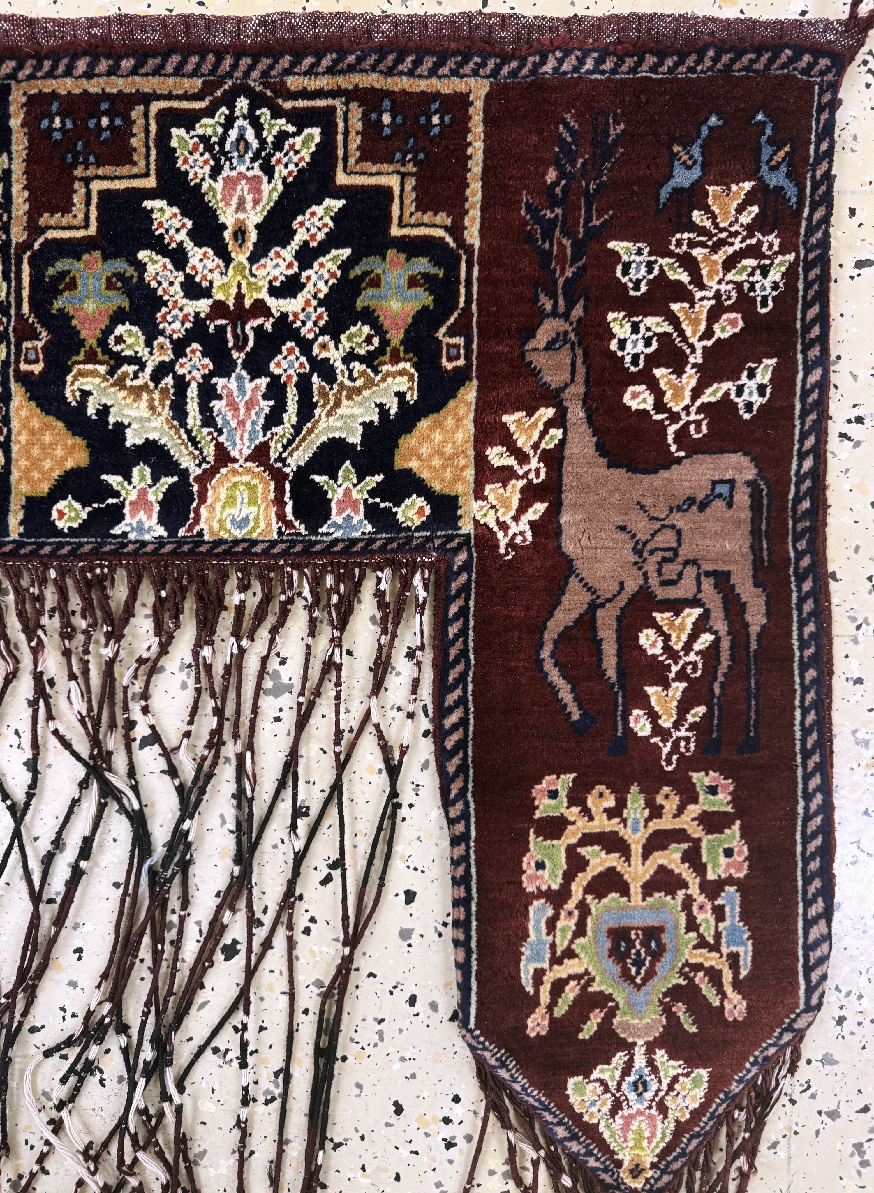 Detail a: Kapunuk, Afghanistan, Mitte 20.Jhd, Wolle auf Baumwolle, ca. 116 x 70 cm, EHZ: 2
