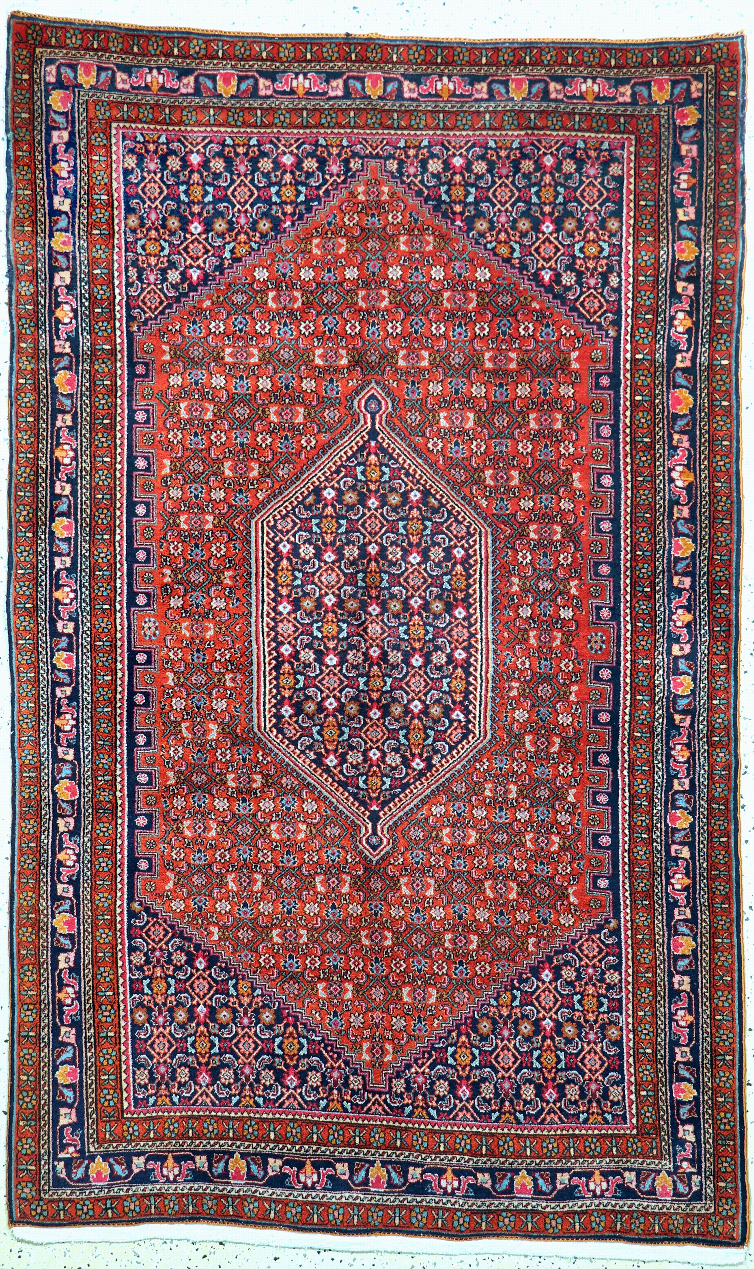 Image 27059863 - Bidjar Kork alt, Persien, ca. 50 Jahre, Korkwolle, ca. 211 x 131 cm Schätzpreis: 1550, ...