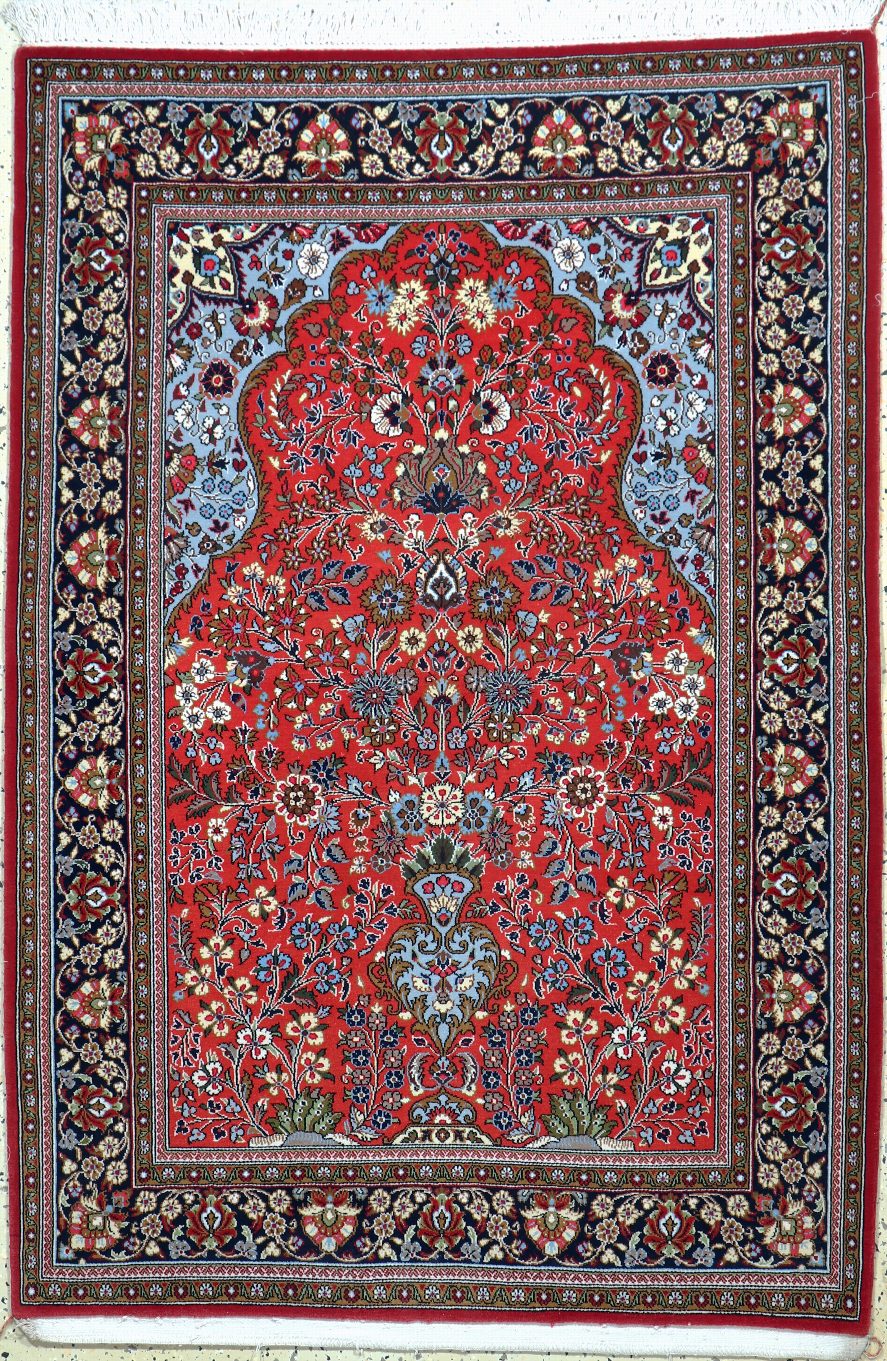 Image 27059873 - Ghom Kork, Persien, Neuwertig, Korkwolle, ca. 158 x 108 cm Schätzpreis: 790, - EUR