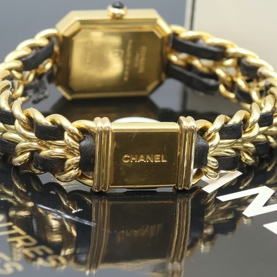 27059800d - CHANEL Damenarmbanduhr Modell Premiere, Schweiz verk. lt. beil. Pap. 09/1989, quarz, ...