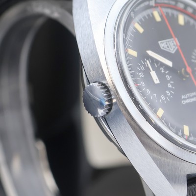 27059801c - HEUER Monza rare chronograph with calibre 15 reference 150.511, Switzerland around 1975, ...