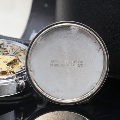 27059801h - HEUER Monza rare chronograph with calibre 15 reference 150.511, Switzerland around 1975, ...