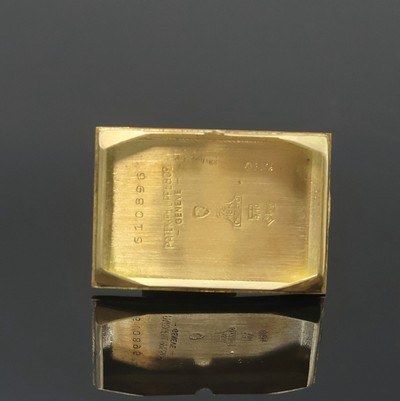 27059802d - PATEK PHILIPPE / BEYER-ZÜRICH feine und seltene Armbanduhr in GG 750/000 mit Kaliber 90, ...