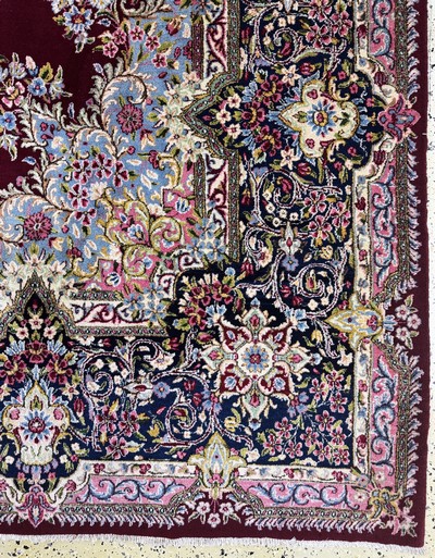 27059815a - Kerman´Arjomand´ signiert, Persien, Mitte 20.Jhd, Wolle auf Baumwolle, ca. 300 x 300 ...