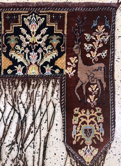 27059817a - Kapunuk, Afghanistan, Mitte 20.Jhd, Wolle auf Baumwolle, ca. 116 x 70 cm, EHZ: 2 ...