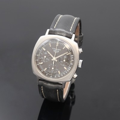 Image HEUER Camaro Schaltradchronograph Referenz 7220, Handaufzug, Schweiz um 1968, ...