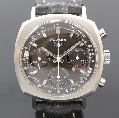 27059825a - HEUER Camaro Schaltradchronograph Referenz 7220, Handaufzug, Schweiz um 1968, ...