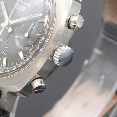 27059825b - HEUER Camaro Schaltradchronograph Referenz 7220, Handaufzug, Schweiz um 1968, ...