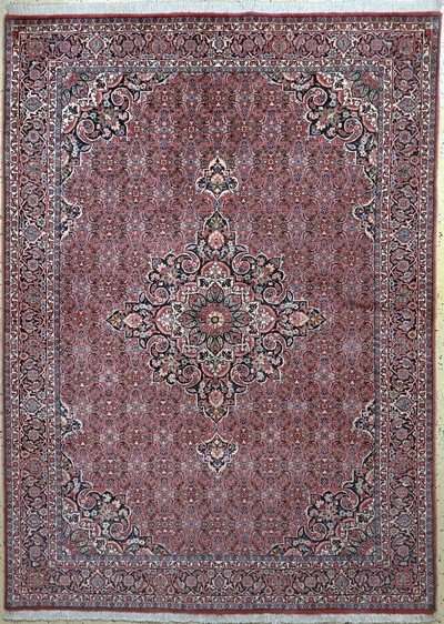 Image Bidjar fein, Persien, Neu, Korkwolle mit Seide, ca. 240 x 174 cm Schätzpreis: 2800, - ...