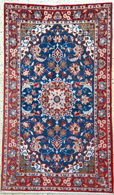 Image Najafabad, Persien, Neuwertig, Wolle auf Baumwolle, ca. 165 x 97 cm Schätzpreis: 650, ...