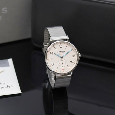 27060518a - NOMOS Tangente Herrenarmbanduhr Sport Neomatik 42 Referenz 580, Deutschland um 2020, ...