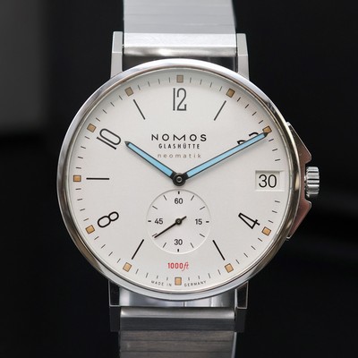 27060518b - NOMOS Tangente Herrenarmbanduhr Sport Neomatik 42 Referenz 580, Deutschland um 2020, ...