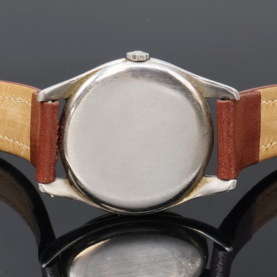 27060717c - OMEGA Armbanduhr Referenz 2503-5, Schweiz um 1950, Handaufzug, Edelstahlgeh., Boden ...