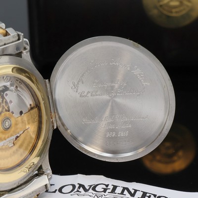 27060763f - LONGINES Hour Angle Watch Designed by Charles A. Lindbergh Referenz 989.5215, Schweiz um ...