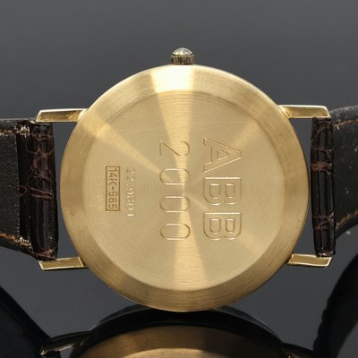 27060923c - JUNGHANS Armbanduhr in GG 585/000 Referenz 22.9801, Deutschland um 2000, quarz, 2-teil. ...