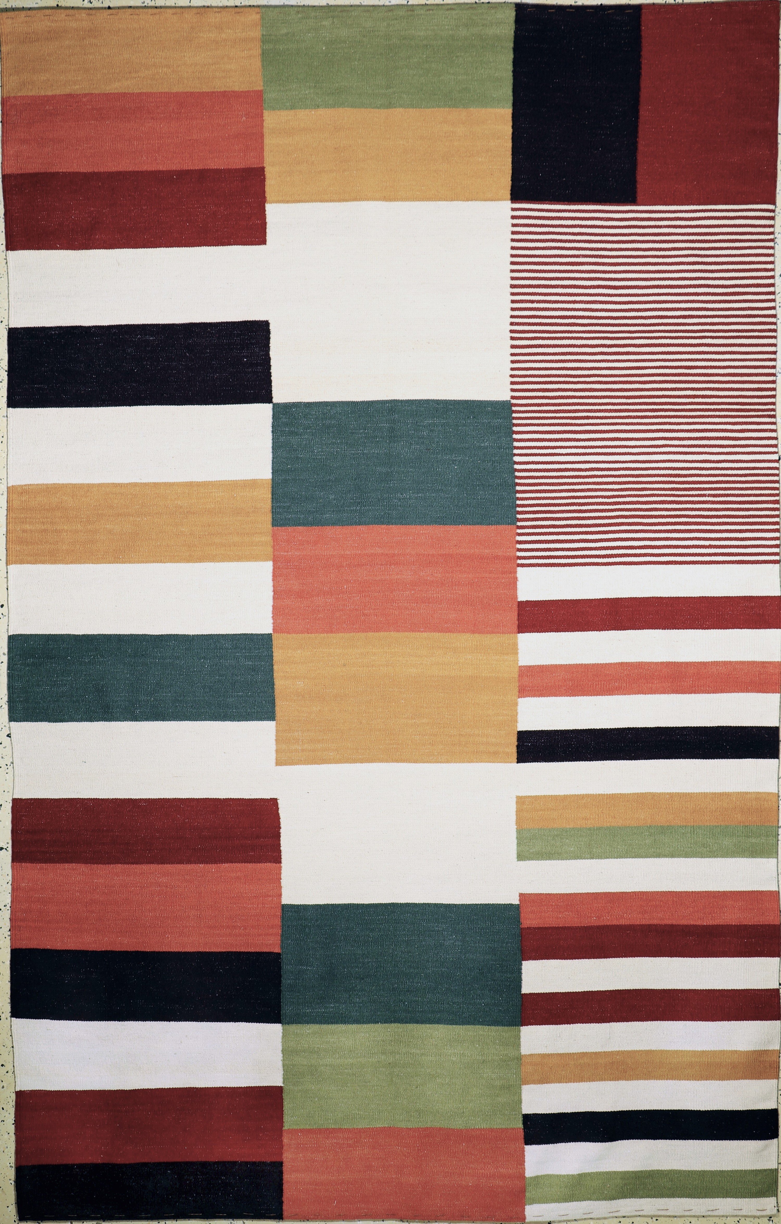 Image 27061047 - Ghaschgai Kelim, Persien, Ende 20.Jhd, Wolle auf Baumwolle, ca. 302 x 190 cm, ...