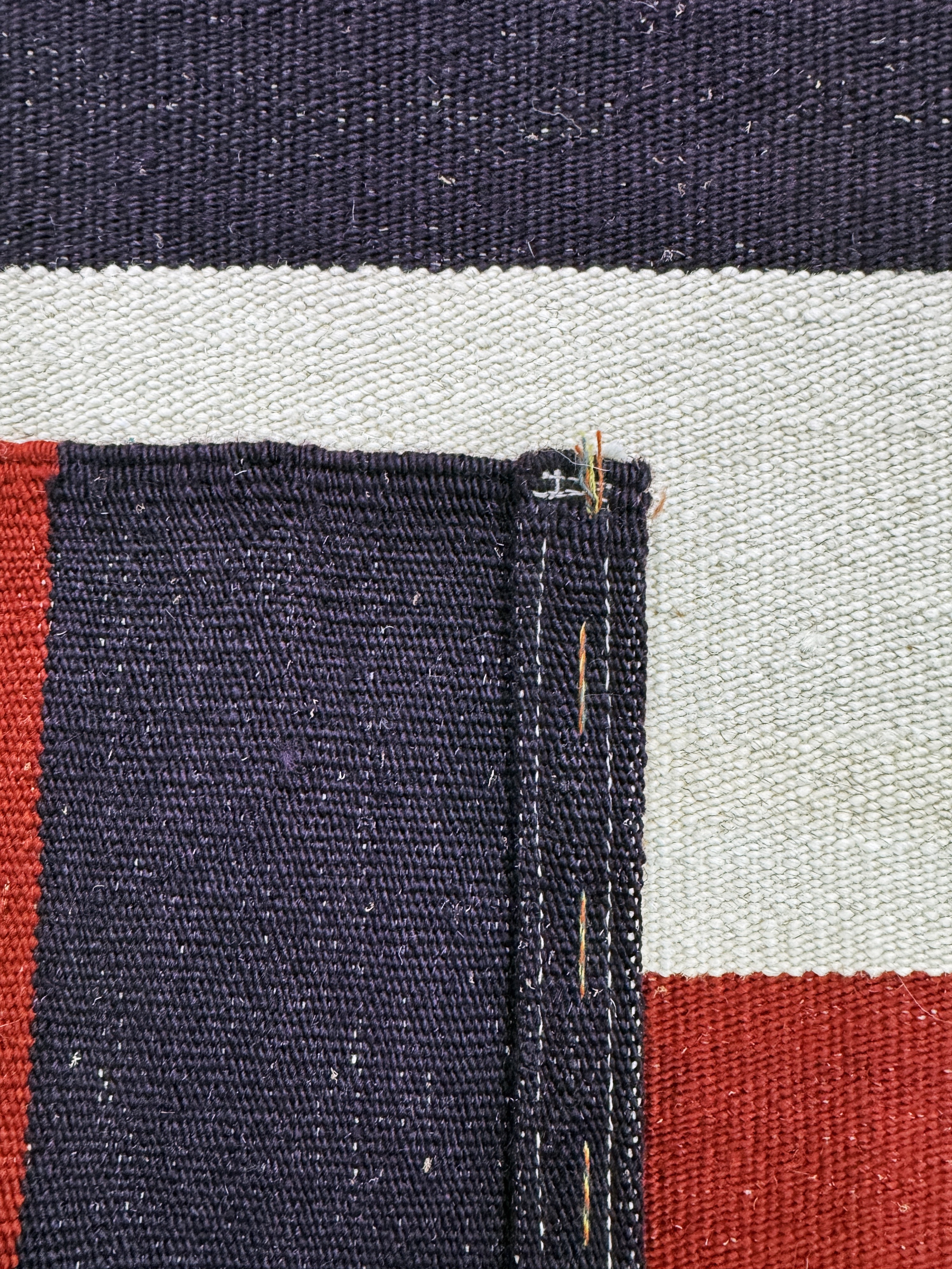 Detail h: Ghaschgai Kelim, Persien, Ende 20.Jhd, Wolle auf Baumwolle, ca. 302 x 190 cm, EHZ:(nahezu neuwertig)