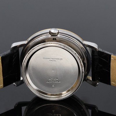 27061042f - ETERNA-MATIC Chronometer Armbanduhr, Schweiz um 1958, Automatik, Edelstahlgeh., Lünette ...
