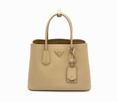 PRADA Mittelgroße Double Handtasche
